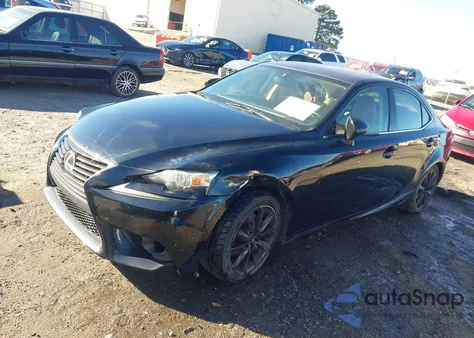 2014 Lexus Is 250 z USA, uszkodzony, nr VIN JTHCF1D27E5010935